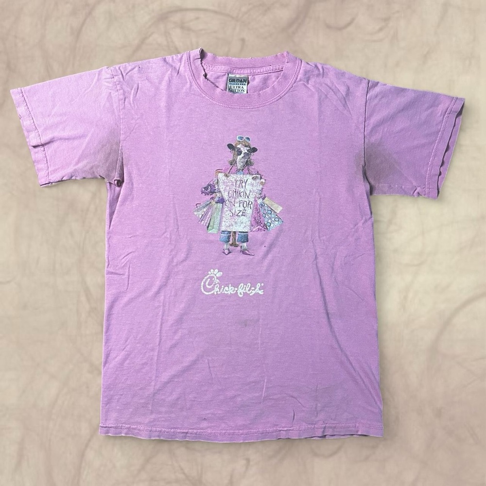 2000s Chick fil A ‘Try Chikin on for Size’ Promo Tee
